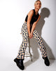 Image of Zoven Hose in Daisy Love Schwarz