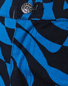 Unregelmäßige Optik Blau