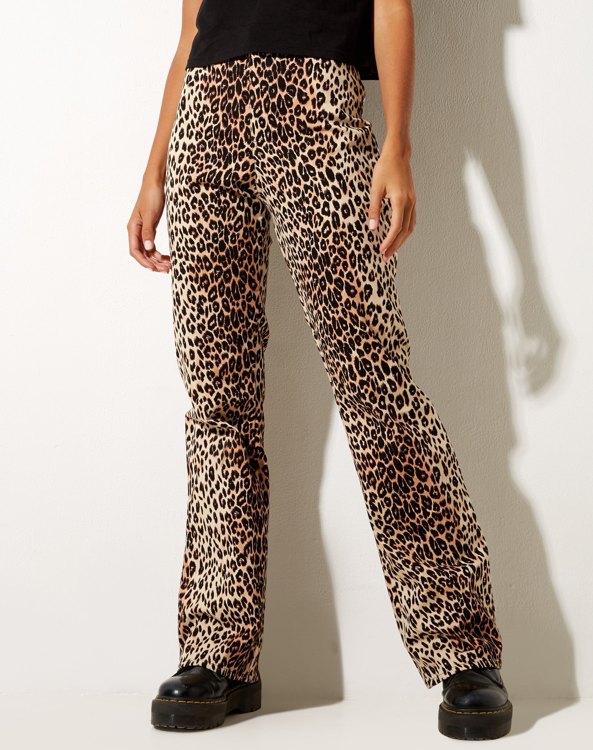 Image of Zoven Schlaghose in True Leopard