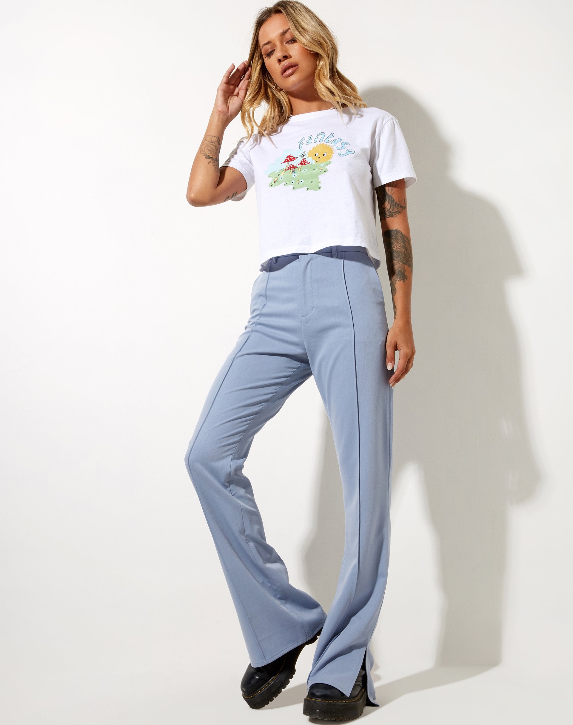 Bild von Zovey Hose in Blau