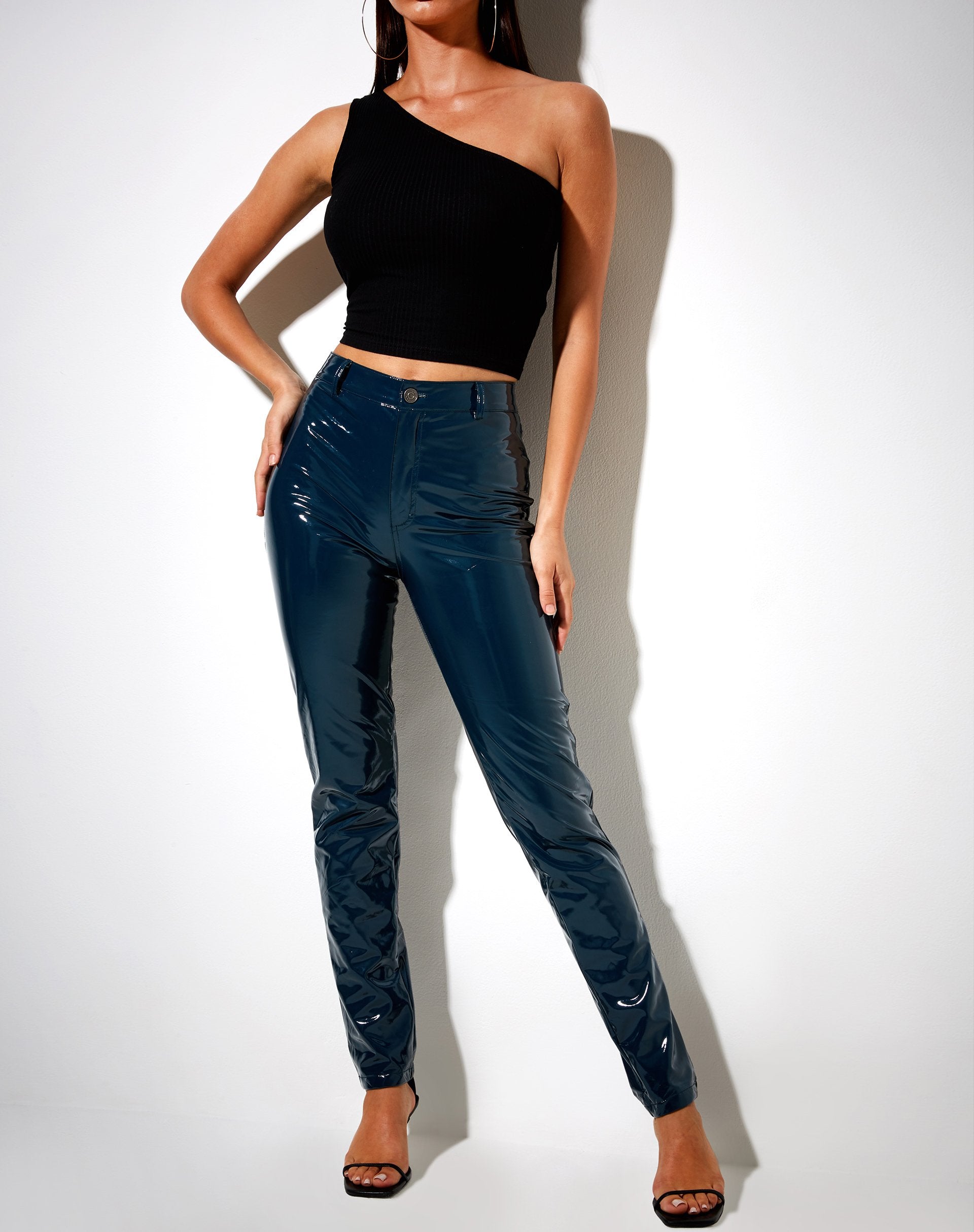 Bild von Zowel Hose in PU Petrol