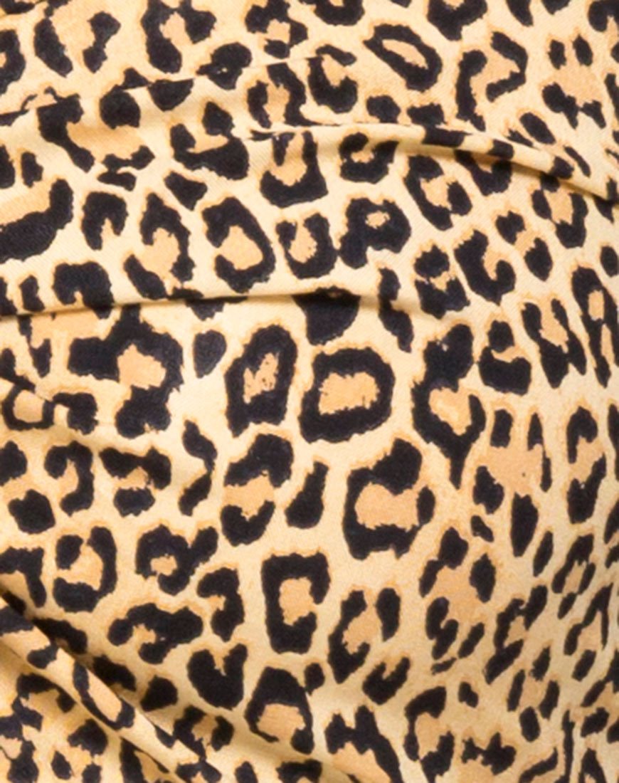 Bild von Zuma Crop Top in Rar Leopard