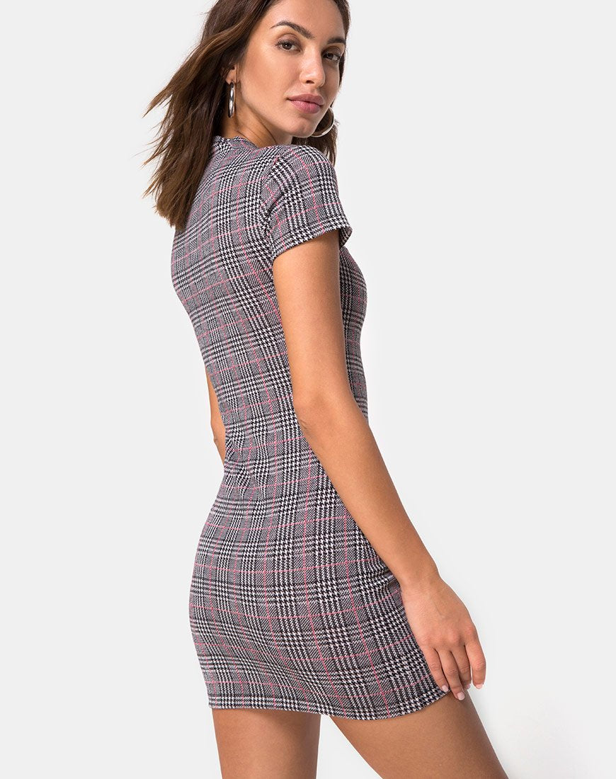 Zileah Etuikleid aus Charles-Karo in Blush