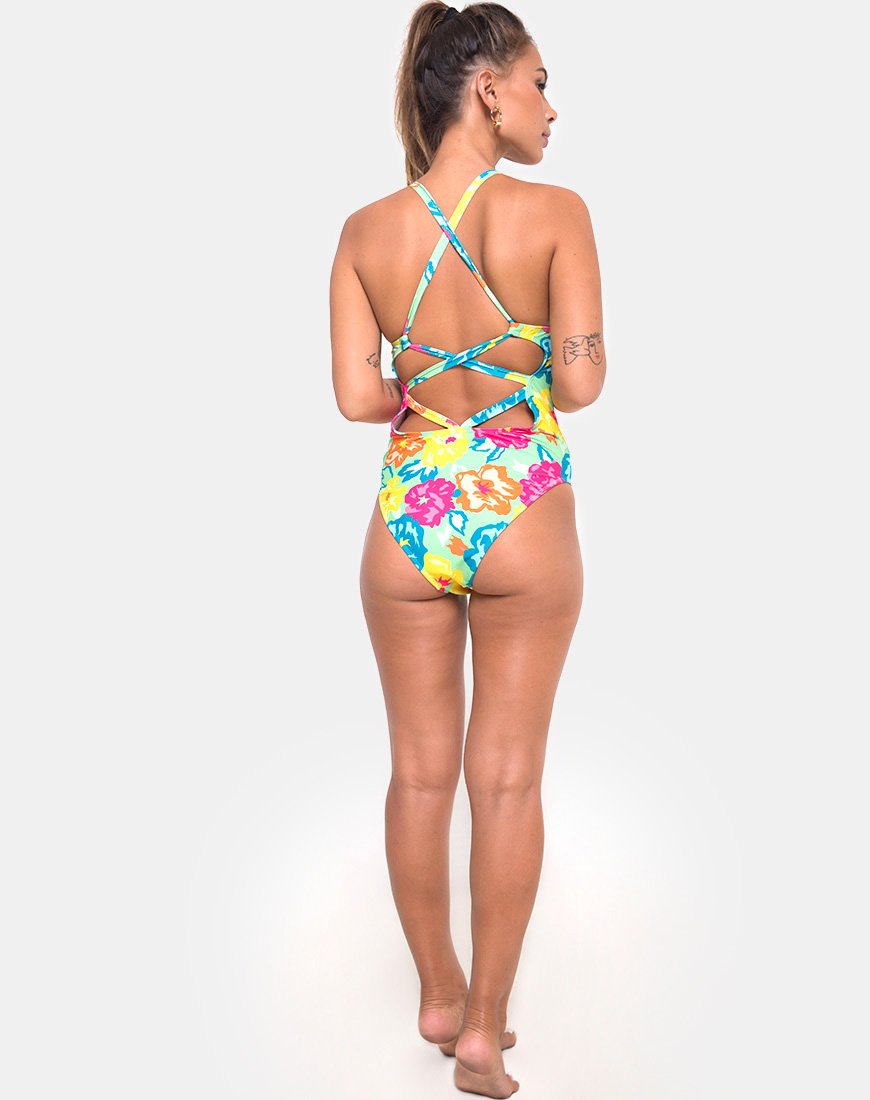 Bild von Cosette Badeanzug in Tropicana Floral