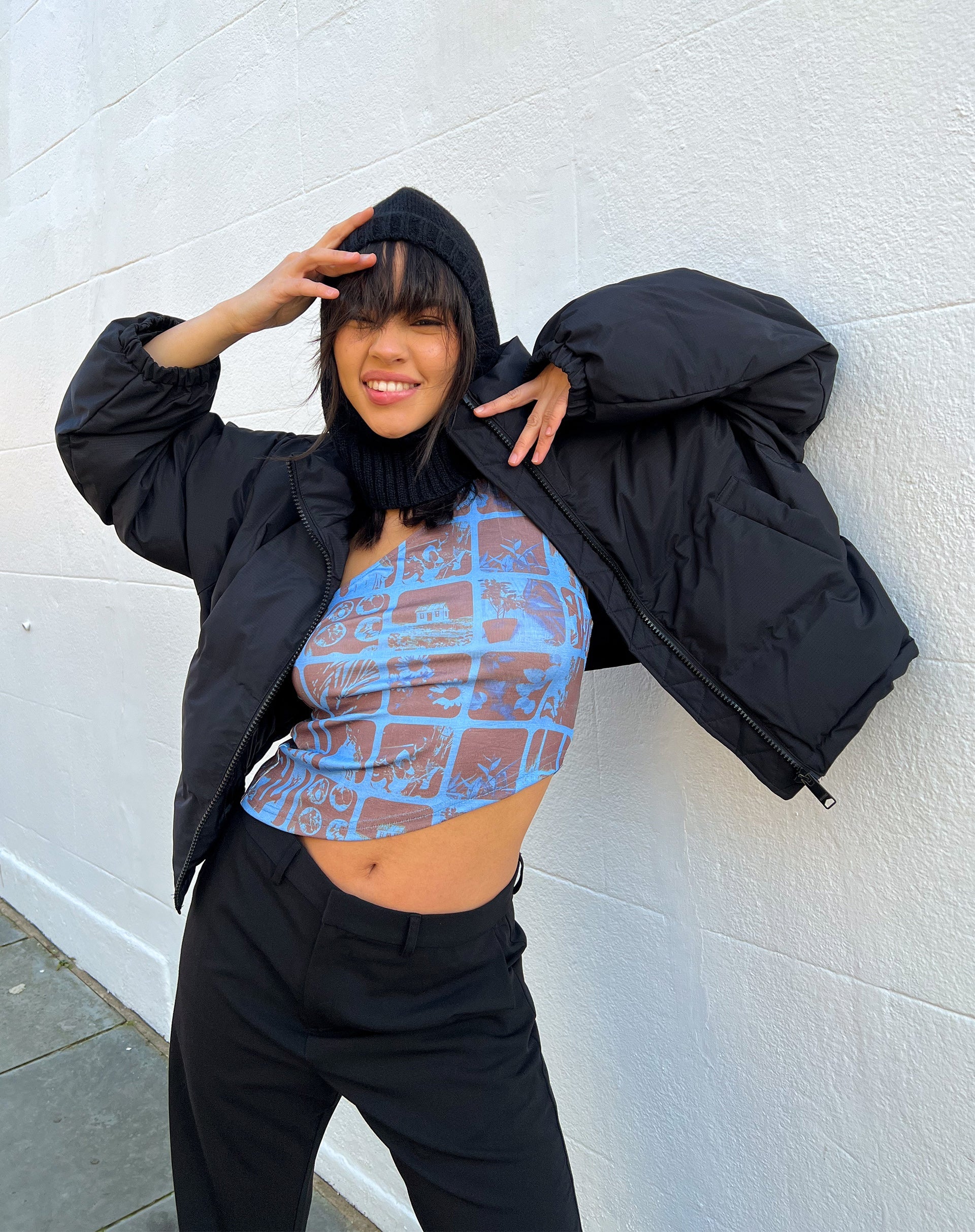 Abbildung von Rinja Top in Photographic Blue
