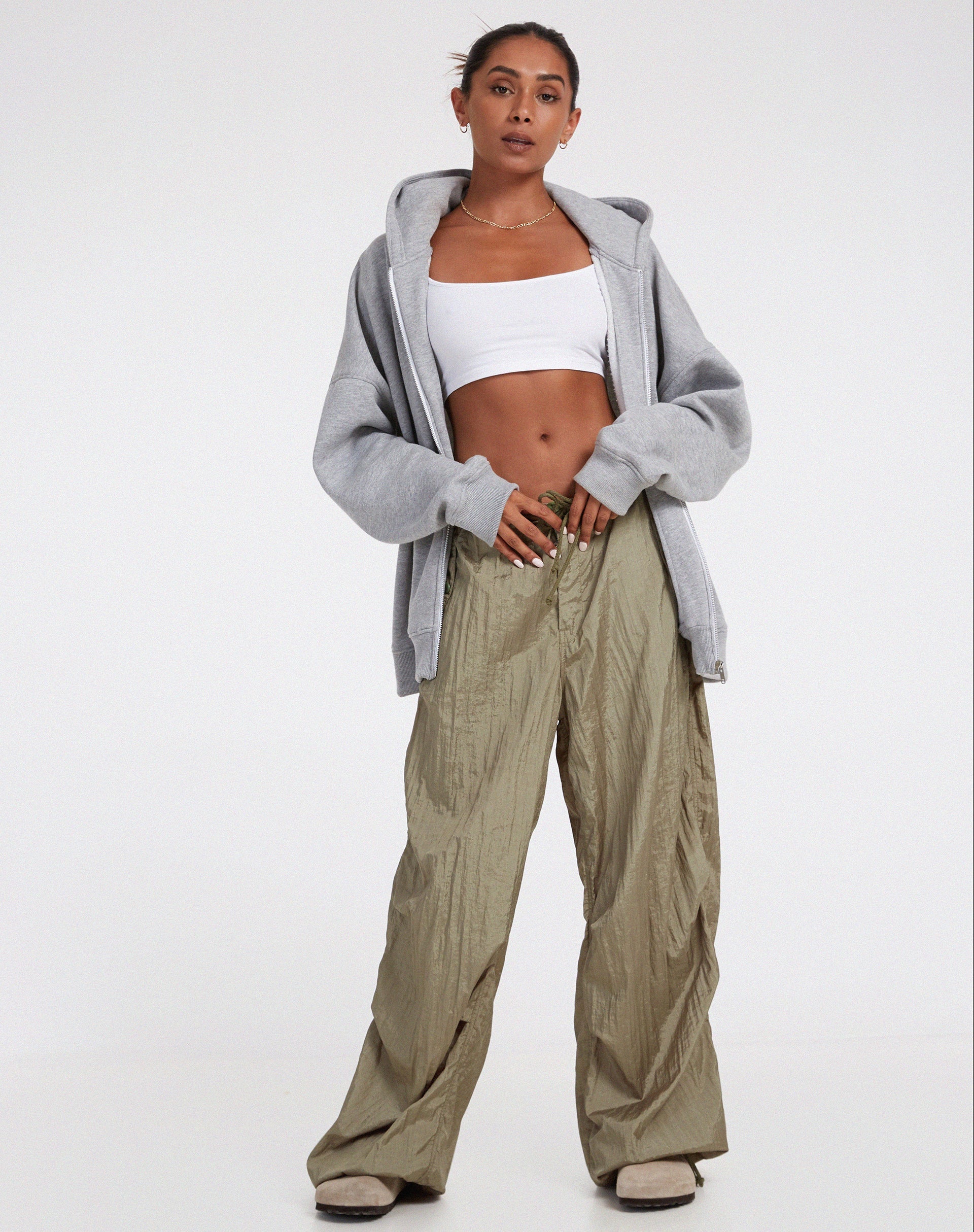Bild von Hollack Hoodie in Greymarl
