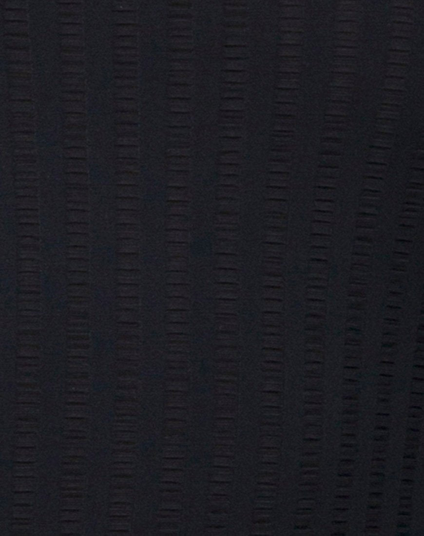 Image of Jetty Bodycon Kleid in Schwarz