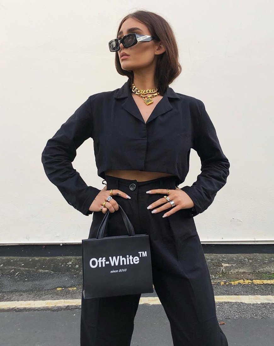 Noly Blazer in Schwarz