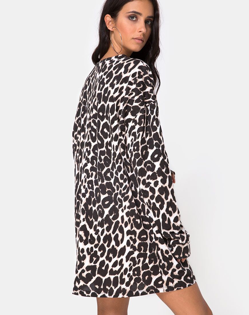 Lotsun Kleid in Übergröße Jaguar