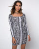 Bild von Moria Minikleid in Schlange