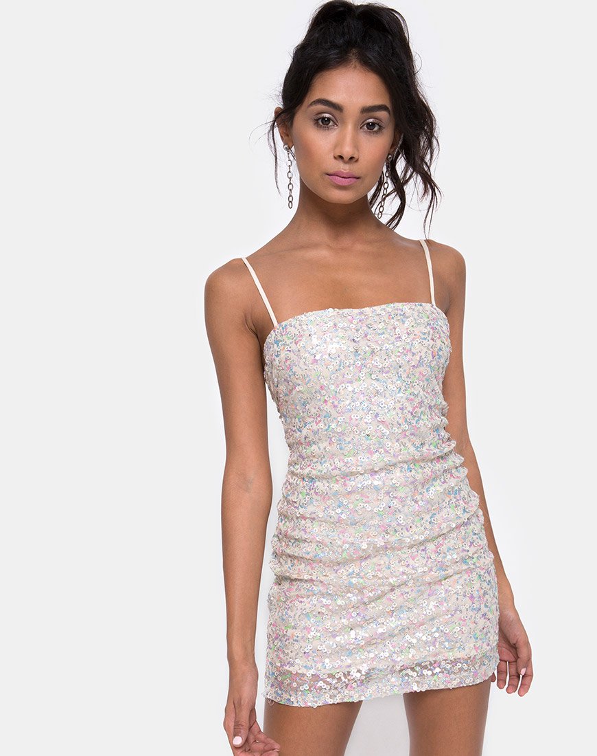 Selah Bodycon-Kleid aus Konfetti-Pailletten