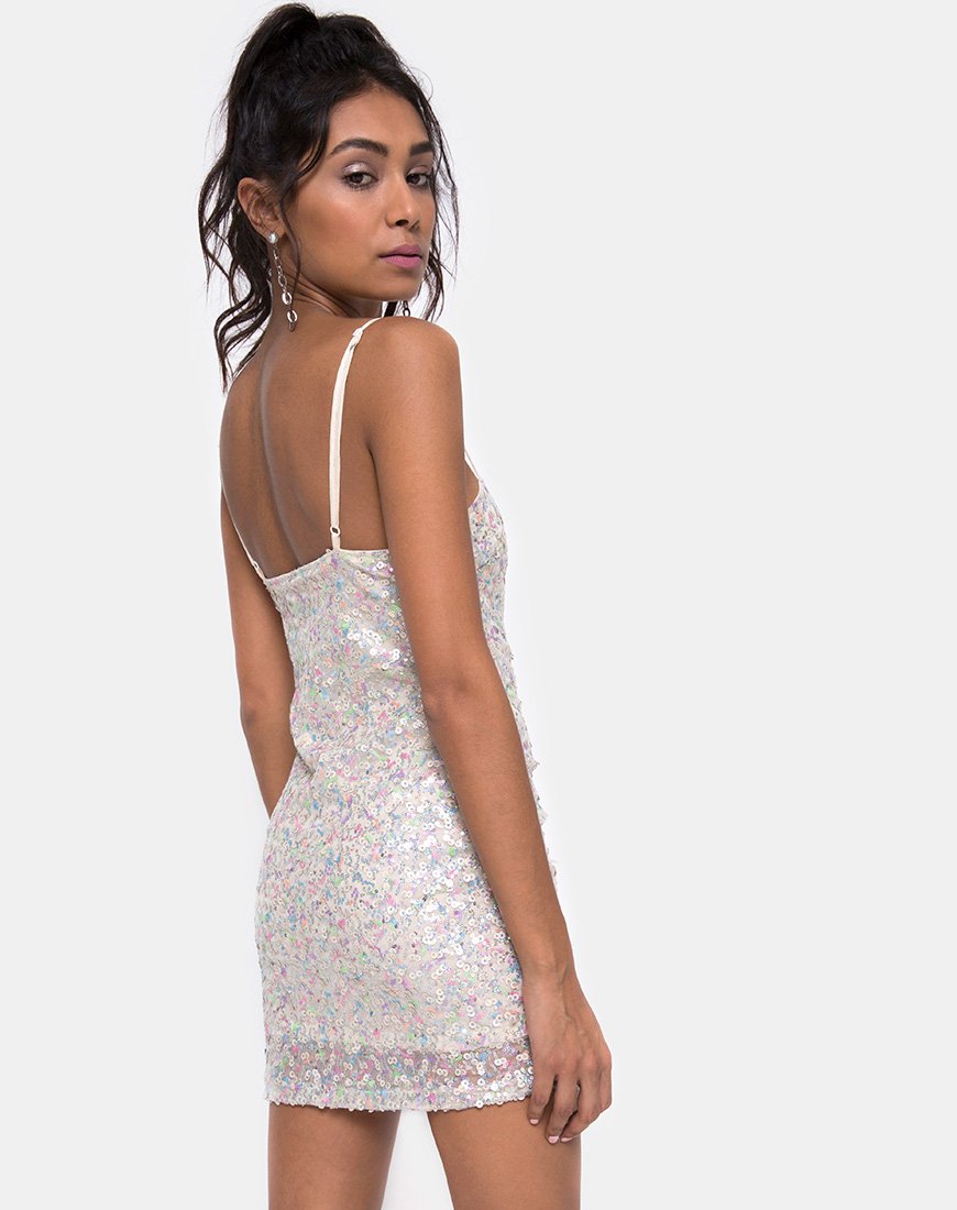 Selah Bodycon-Kleid aus Konfetti-Pailletten