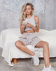 Bild von Vasque Crop Top in Mushroom LA Embro