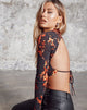 Bild von Quelia Crop Top in Fire
